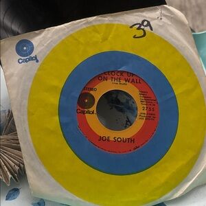 Joe South 'Children' 45 RPM Record - Clock Up on the Wall"Children